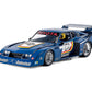 Foto frontal de la maqueta del coche de competición Toyota Celica LB Turbo Gr.5 en escala 1:24 de Tamiya referencia 24377