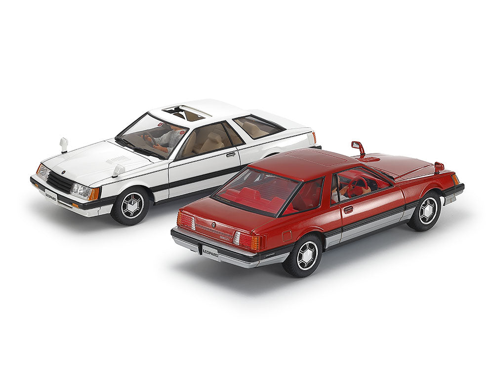 Decoraciones de la maqueta del coche Nissan Leopard d280X SF L en escala 1:24 de Tamiya referencia 24378