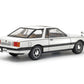 Vista trasera de la maqueta del coche Nissan Leopard d280X SF L en escala 1:24 de Tamiya referencia 24378