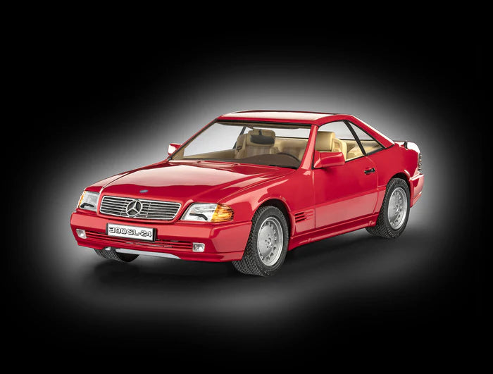 Foto de la maqueta del coche Mercedes Benz SL300-24 coupé en escala 1:24 de Revell referencia 05615