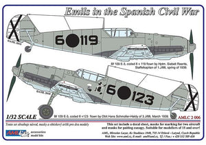 AML (1/32) Messerschmitt Bf-109 E-3 - Emils in the Spanish Civil War