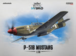 Portada de la caja de la maqueta del caza P-51B Mustang en escala 1:32 edición Royal de Eduard referencia 932011