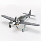 Foto lateral con decoración 2 de la maqueta del caza alemán Fw190 A4 en escala 1:32 de Zoukei Mura referencia SWS22