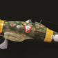 Foto lateral de la maqueta del caza italiano Macchi MC.200 Saetta en escala 1:32 de Italeri referencia 2516