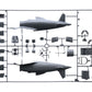 Piezas 1 de la maqueta del caza italiano Macchi MC.200 Saetta en escala 1:32 de Italeri referencia 2516