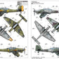 Decoraciones de la maqueta del bombardero en picado Ju87 A Stuka en escala 1:32 de Trumpeter referencia 03213