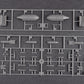 Grapa de piezas 8 de la maqueta del bombardero en picado Ju87 A Stuka en escala 1:32 de Trumpeter referencia 03213