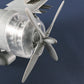 Detalle del motor de la maqueta del caza norteamericano P-47 D Razorback en escala 1:24 de Trumpeter referencia 02427