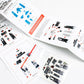 Instrucciones del set de calcas en 3D para maqueta de avión F-4J Phantom en escala 1:32 de Red Fox Studio referencia SQS-32036