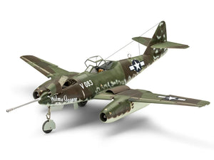 Foto de la maqueta del caza a reacción alemán Me262 en escala 1:32 de Revell referencia 03749