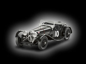 Foto de la maqueta del coche de carreras Jaguar SS.100 en escala 1:32 de Revell referencia 77752