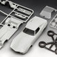 Piezas de la maqueta del deportivo Chevrolet Corvette del 69 en escala 1:32 de Revell referencia 7684