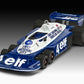 Foto de la maqueta del coche de competición Tyrrel P34/2 de 6 ruedas en escala 1:32 de Revell referencia 77741