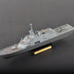 Foto frontal de la maqueta del buque de guerra norteamericano USS Fort Worth (LCS-3) en escala 1:350 de Trumpeter referencia 04553