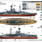 Decoración de la maqueta del acorazado británico HMS Resolution en escala 1:350 de Trumpeter referencia 05379