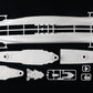 Piezas 1 de la maqueta del acorazado británico HMS Resolution en escala 1:350 de Trumpeter referencia 05379