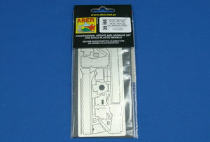 Set de guardabarros para vehículos alemanes Sd.fz.250, 252 y 253 en escala 1:35 de Aber referencia 35160