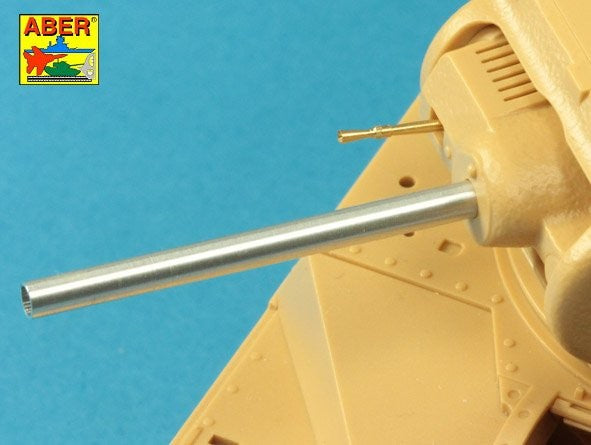Foto del cañón de metal para tanque Matilda Mk.IIICS en escala 1:35 de Aber referencia 35L 224