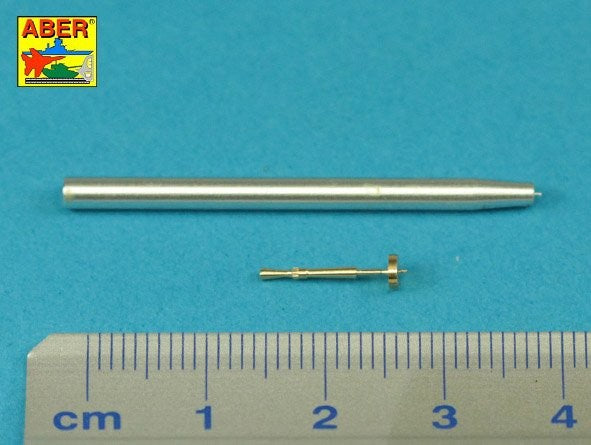 Medidas del cañón de metal para tanque Matilda Mk.IIICS en escala 1:35 de Aber referencia 35L 224