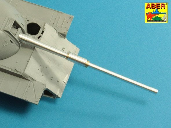 Foto del set de tubo de cañón M68 para carro de combate israelita Tiran 4 Sh y en escala 1:35 de Aber referencia 35 L-255