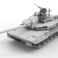 Foto frontal izquierda de la maqueta del carro del futuro carro de combate EMTB en escala 1:35 de Amusing referencia 35A066