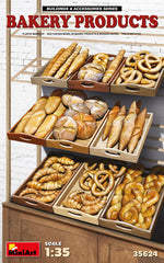 Portada del set Bakery Products en escala 1:35 de Miniart referencia 35624