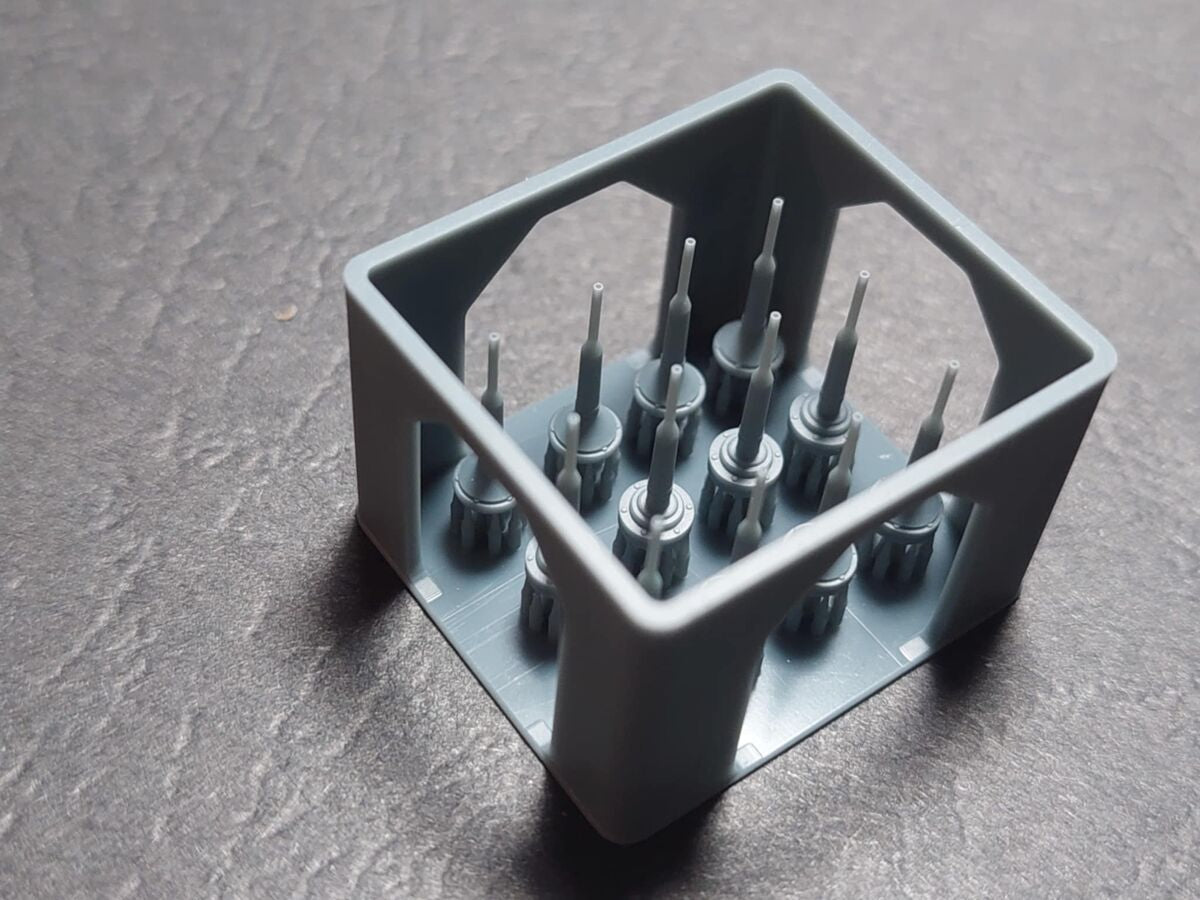Bases de antenas para blindados soviéticos en escala 1:35 de Panzer Art referencia SU35-002