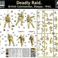 Contraportada de la caja de las figuras de comandos británicos durante el raid de dieppe en 1942 en escala 1:35 de Masterbox referencia 35252