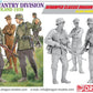 Foto de las figuras de soldados alemanes de infantería en escala 1:35 de Dragon referencia 6344