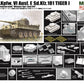 Detalles de la maqueta del carro de combate alemán Tiger I E inicial como el que llevó Wittmann en Kursk en escala 1:35 de Dragon referencia D006