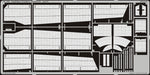 Hoja 1 del set de fotograbados de Eduard para los guardabarros con zimmerit del cazacarros alemán Jagdtiger en escala 1:35 de Dragon referencia 35705