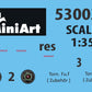 Calcas del set de comunicaciones alemán en escala 1:35 de Miniart referencia 53002