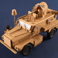 Foto frontal de la maqueta del vehículo de transporte de tropas Cougar A1 MRAP en escala 1:35 de Hobby Boss referencia 80156