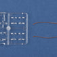 Piezas transparentes de la maqueta del carro de combate canadiense Leopard C1A1 en escala 1:35 de Hobby Boss referencia 84502