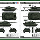 Decoraciones de la maqueta del tanque canadiense Leopard C2 MEXAS en escala 1:35 de Hobby Boss referencia 84504