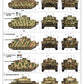 Decoraciones 2 de la maqueta del carro de combate alemán Panzer III M en escala 1:35 de Hobby Boss referencia 84560