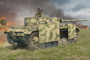 Foto de la portada de la maqueta del carro de combate alemán Panzer III M en escala 1:35 de Hobby Boss referencia 84560