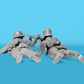 Foto 3 del set de figuras de soldados alemanes de la Primera Guerra Mundial en escala 1:35 de ICM referencia 35724