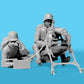 Foto 4 del set de figuras de soldados alemanes de la Primera Guerra Mundial en escala 1:35 de ICM referencia 35724