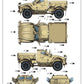 Decoración de la maqueta del vehículo blindado MRAP de carga M-ATV en escala 1:35 de I Love Kits referencia 63556