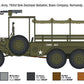 Decoración 2 de la maqueta del camión de transporte militar norteamericano Dodge WC62/63 en escala 1:35 de Italeri referencia 96230