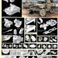 Detalles de la maqueta del vehículo norteamericano M16 en escala 1:35 de Dragon referencia 6381