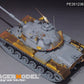 Foto trasera izquierda del set de fotograbados para mejora del carro de combate de Takom M48A5 realizado por Voyager Model referencia 351236
