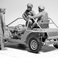 Foto posterior de las figuras de soldados de infantería ucranianos con buggie durante la incursión de Kursk en 2024 en escala 1:35 de Master Box referencia 35247