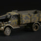 Foto izquierda de la maqueta del camión alemán Opel Blitz a escala 1:35 de Italeri referencia 6760