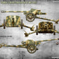Decoración 4 de la maqueta del cañón alemán contracarros PaK40 en escala 1:35 de Miniart referencia 53010