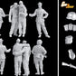Contenido de la caja de figuras de Panzer Grenadiers en la batalla de Arnhem en 1944 en escala 1:35 de Dragon referencia 6556