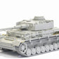 Foto frontal de la maqueta del carro alemán Pz-IV J Mid production en escala 1:35 de Dragon referencia 6556