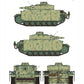 Decoración 4 de la maqueta del tanque alemán Panzer III Ausf. N en escala 1:35 de Academy referencia 13567