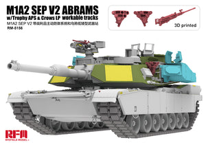 Foto de la maqueta del carro de combate M1A2 Abrams SEP V2 en escala 1:35 de RFM referencia 5156